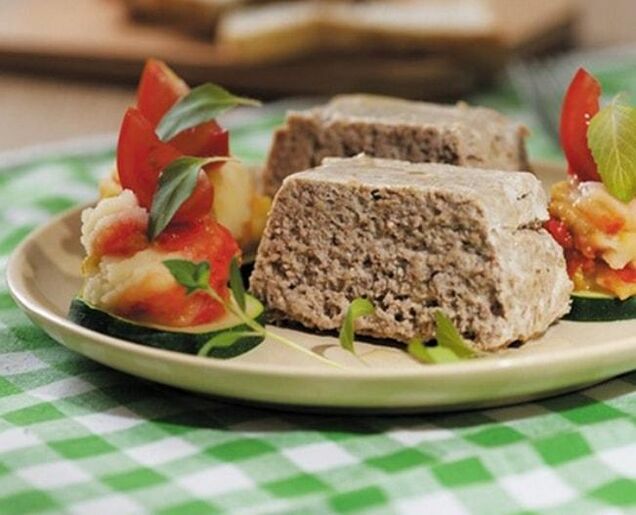 With a diagnosis of pancreatitis in the pancreas, you can steam meat pudding